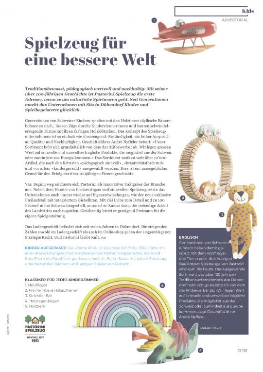 Boardmagazin Zürichsee-Schiffahrt ZSG Februar 2021
