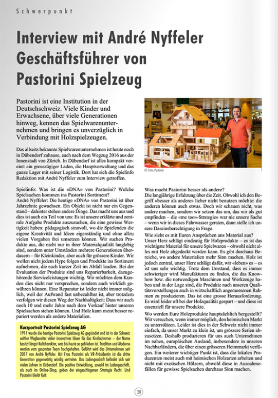 Spielinfo, Ausgabe 1/2022