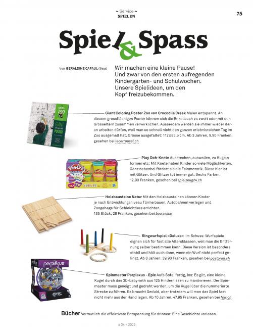 Grosseltern Magazin Ausgabe 04/2024