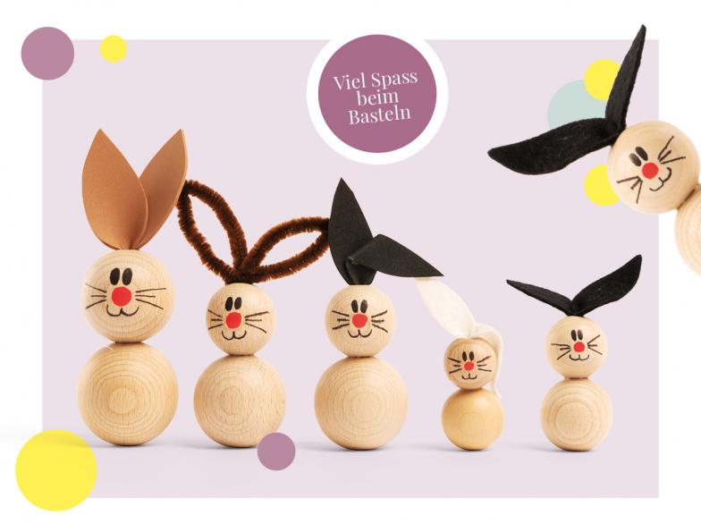 Unser Basteltipp zu den Ostern: Zuckersüsse Hosenfamilie selbst basteln